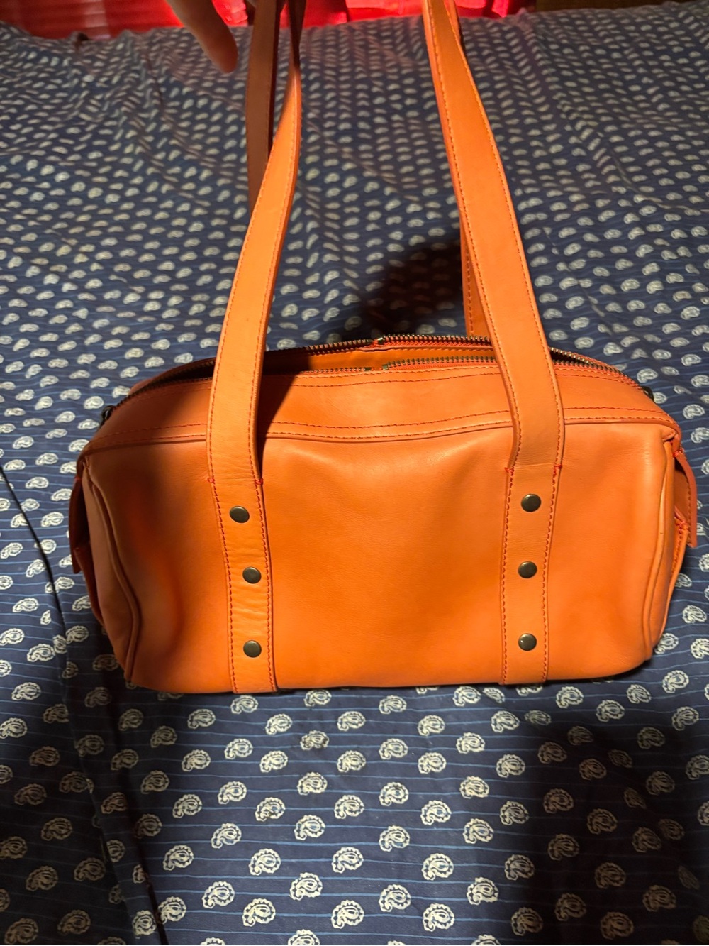 Marc by Marc Jacob’s Orange Women’s Leather Shoulder Bag